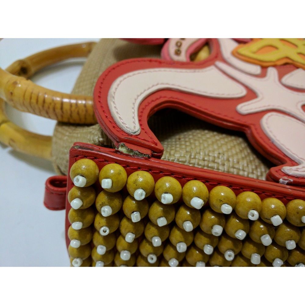 Michael Simon Sea Star Beaded Bag Purse Satchel - Picture 3 of 9